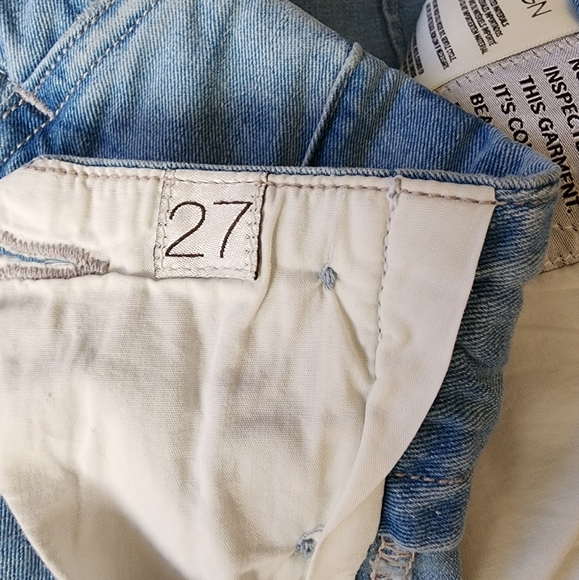 Goldsign Karla Wide-Leg Denim Size - 27 - Picture 8 of 13